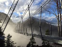 Spektakulare Fussgangerbrucken Uber Drei Mal Sieben Brucken Musst Du Gehn Nzz Bellevue Fussgangerbrucke Die Schonsten Orte Deutschlands Hangebrucke