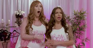 Bride April Olsen and mother in law Lauren Phillips fucked at wedding expo