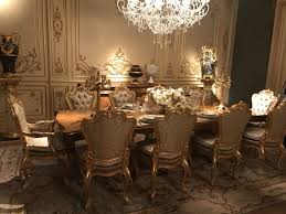 This luxurious dining set blends well with any room decor. 10 Luxury Dining Rooms With Inspiring Baroque Style
