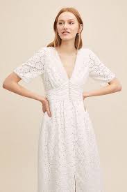 Gaisell Broderie Anglaise Dress Anthropologie Uk Eyelet Dress Dresses Eyelet Lace Dress
