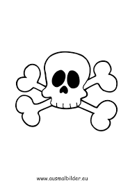 Ausmalbilder Totenkopf Piraten Malvorlagen Ausmalen