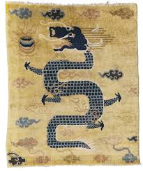 A Ninghsia Rug West China Carpet Fabric Tribal Carpets Silver Rug