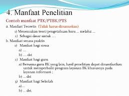 Contoh manfaat teoritis dan praktis. Assalamualaikum Wr Wb Penelitian Tindakan Ptkptbkpts Teori 4