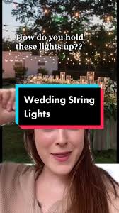 Hanging Lights Bulbs Wedding Diy Ceremony
