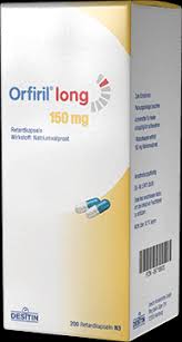 Купить в москве orfiril 50x600mg. Orfiril Long Desitin Arzneimittel Gmbh