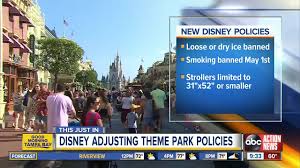 new stroller rules walt disney world parks changing