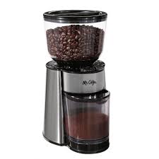 Mr Coffee 8 Oz Stainless Steel Burr Coffee Grinder With Adjustable Settings Bvmc Bmh23 Rb The Home Depot In 2020 Coffee Bean Grinder Best Coffee Grinder Burr Coffee Grinder