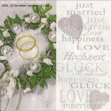 Hochzeits Servietten Happiness Love Servietten Hochzeit Handtuch Besticken Papierservietten