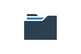 Download File Manager Glyph Blue Icon Vector Graphic By Riduwan Molla Creative Fabrica SVG Cut Files
