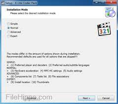 Once you download the file, the smart installer will launch and automatically adapt to your version of windows. Download K Lite Codec Pack 16 1 0 For Windows Filehippo Com
