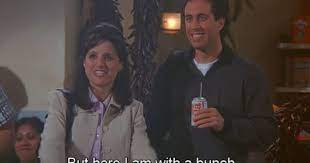 Seinfeld Quote Elaine Is Going To Sue Ellen Mischke S Wedding With Jerry George The Betrayal Seinfeld Quotes Seinfeld Funny Seinfeld