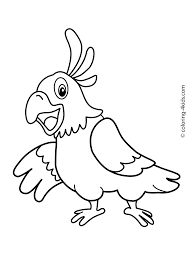 All coloring pages for this category: Https Coloring 4kids Com Parrot Coloring Pages For Kids Animals Coloring Pages Printable Free