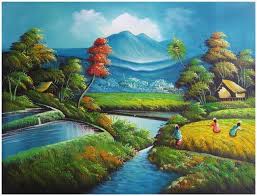 Berikut ini contoh lukisan pemandangan yang mudah ditiru, gambar sketsa pemandangan alam. Sketsa Lukisan Pemandangan Alam Yang Mudah Ditiru Cikimm Com