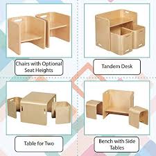 Ecr4kids Natural Bentwood Multipurpose Kids Table And Chair Set 3 Piece Amazonsmile Industrial Scientific In 2020 Table And Chairs Table And Chair Sets Chair Set
