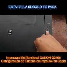 Sistema de tintas híbrido, sistema de tintas integrado, alto rendimiento de página de 6,000 páginas en blanco y negro y 7,000 páginas a color, texto nítido, clasificación epeat plata. Pardotech Group Impresora Multifuncional Canon G2100 Configuracion De Tamano De Papel A4 En Copia Pardotech Facebook