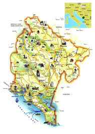 Large detailed map of montenegro with cities and towns. Large Detailed Tourist Map Of Montenegro Montenegro Europe Mapsland Maps Of The World