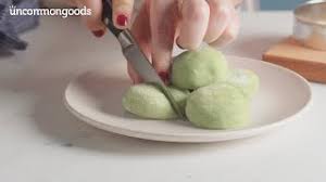 What's included sweet rice flour, potato starch, matcha powder, cocoa powder, ice cream mold, dough cutter, cooking instructions. Learn How To Make Mochi Ice Cream With This Kit Youtube