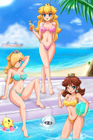 Rosalina, Princess Peach and Daysi Hentai. - Poringa!