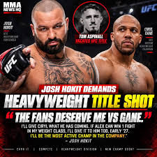 Ciryl Gane vs Josh Hokit por el título: UFC encuentra nuevo rey del peso pesado tras la renuncia de Aspinall