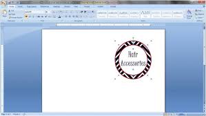 Set up and print a page of the same label. How To Make Pretty Labels In Microsoft Word