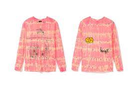 This year, stüssy has teamed up with cactus plant flea market and dover street market los angeles to create a limited edition capsule collection that the collection also includes short and long sleeve tees featuring cactus plant flea market's signature smiley face graphics and puff screenprints. Stussy Collaborates With Cactus Plant Flea Market Union More For New T Shirts New T Cactus Plants Stussy