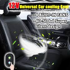 12v Yaz Yastik Ile 4 Insa Fan Koltuk Minderi Serin Havalandirma Araba Koltugu Sogutma Cakmak Fisi Ile Otomobil Koltuk Kapaklari Aliexpress