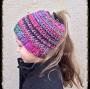 Profile Picture of Messy Bun Slouchy Hat pattern by Michelle Channer - Ravelryon Google
