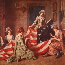The islamic state flag, which is black and features white text saying there is no god but allah. Is The Betsy Ross Flag Racist Meaning History And Symbolism Behind U S A S 13 Star Flag