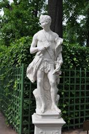 Jardin D Ete Saint Petersbourg La Fontaine Pyramide Statue Du Midi Esculturas Classico