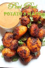 Peri Peri Potatoes With Peri Peri Mayonnaise Recipe Yummy Tummy Mayonnaise Recipe White Sauce Recipes Recipes
