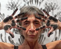 Judith Ann Braun's Fantastic Finger Art Paintings