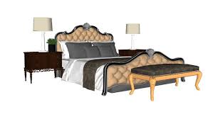 Large Preview Of 3d Model Of Bed Classic Sofa Designs Classic Sofa Bed Bed