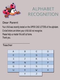 Research by the national early literacy panel . Alphabet Recognition Teacha