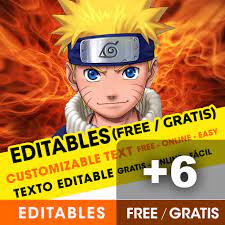 We have birth dates for thousands of characters. 8 Free Naruto Birthday Invitations For Edit Customize Print Or Send Via Whatsapp Fiestas Con Ideas