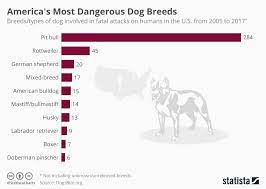 Chart America S Most Dangerous Dog Breeds Statista