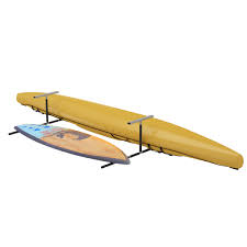 Buy double kayaks and get the best deals at the lowest prices on ebay! Costway 4 Ft Double Sup Surf Ceiling Storage Rack 2 Kayak Ceiling Rack Home Garage Walmart Com Walmart Com