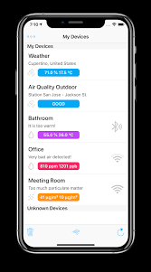 You can easily install this app on your phone and get the temperature easily. Blusensor Bluetooth And Wi Fi Sensors