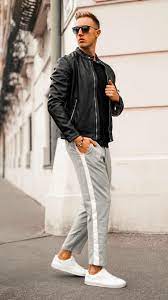 Outfit Ideas To Bring Your Leather Jacket Back To Life Stylish Men Casual Leather Jacket Men Stylish Leather Jacket