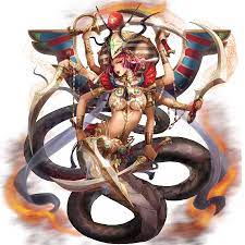 Marilith | Fantasy character design, Dark fantasy art, Character design