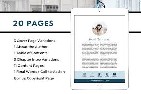 Ebook Template Canva Ebook Template Ebook Brand Board Template