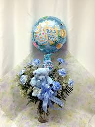 Maybe the new parents you know are having a boy? Flowers Baby Boy Congratulations Online