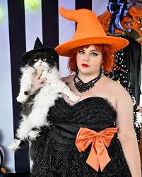 Amber Maureen Lu | A witchy fat and a bitchy cat 😹 Dress @uniquevintage  #gifted #witchy #cupcakedress #witchythings #retroaesthetic  #31daysofharleyween... | Instagram