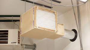 How To Build A Shop Air Cleaner And Paint Booth Ventilation System Youtube