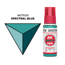 AK-Interactive: Quick Gen Acrylic Contrast - Spectral Blue 18 ml
