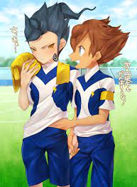 matsukaze tenma and tsurugi kyousuke (inazuma eleven and 2 more) drawn by  yamaki_suzume | Danbooru