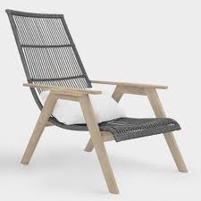 Our Contemporary Accent Chairs Feature Gray Basket Woven All Weather Wicker Seats Fra Teak Patio Furniture Affordable Outdoor Furniture Cheap Outdoor Furniture