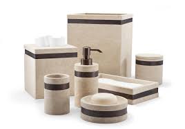 Marbles bathroom accessories set bath toiletries soap dispenser/dish toothbrush holder/rack gargle cup tissue box wedding gifts. Stone Bathroom Accessories Ideas On Foter