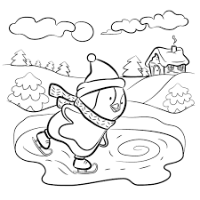 This cute one is a little less detailed and thus is perfect for your little ones. Winter Puzzle Coloring Pages Printable Winter Themed Activity Pages For Kids Printables 30seconds Mom