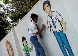 Smk negeri 1 tamanan bondowoso jl. 35 Trend Terbaru Lukisan Tembok Sekolah Sma Rabbit Smk