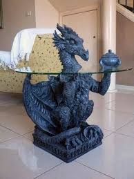 The Dragons Den Dragon Table Dragon Sculpture Dragon Decor